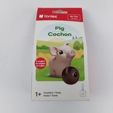 My First Tonies Soft and Squeezable Audio Pig Toy Figurine