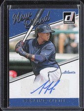 2017 Donruss New Breed Ozzie Albies Autograph #NB-OA Atlanta Braves