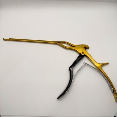 Stealth Surgical SS6052 Sharp-Coat Bayonet Spurling Kerrison Rongeur, 40° Up, 4m
