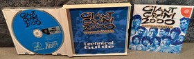 Japan Sega Dreamcast All Pro Wrestling 3 Giant Gram 2000 CIB Case Manuals Discs