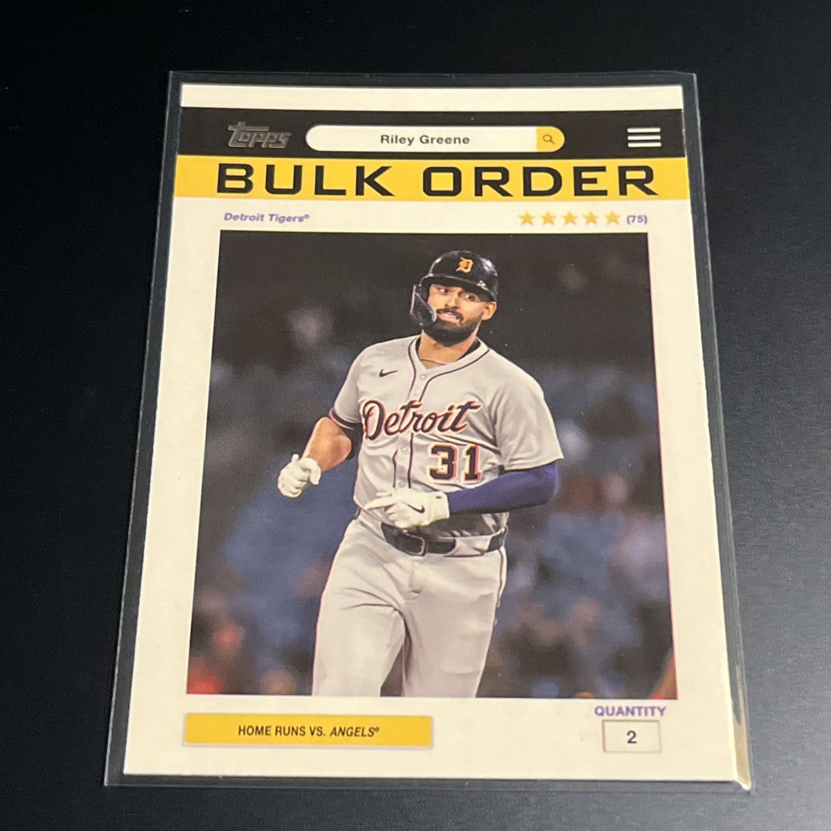 2026 Topps Flagship Collection Costco Exclusive Riley Greene BULK
