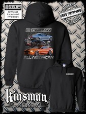 Carroll Shelby All American Hoodie / Sweatshirt Ford Mustang GT 500