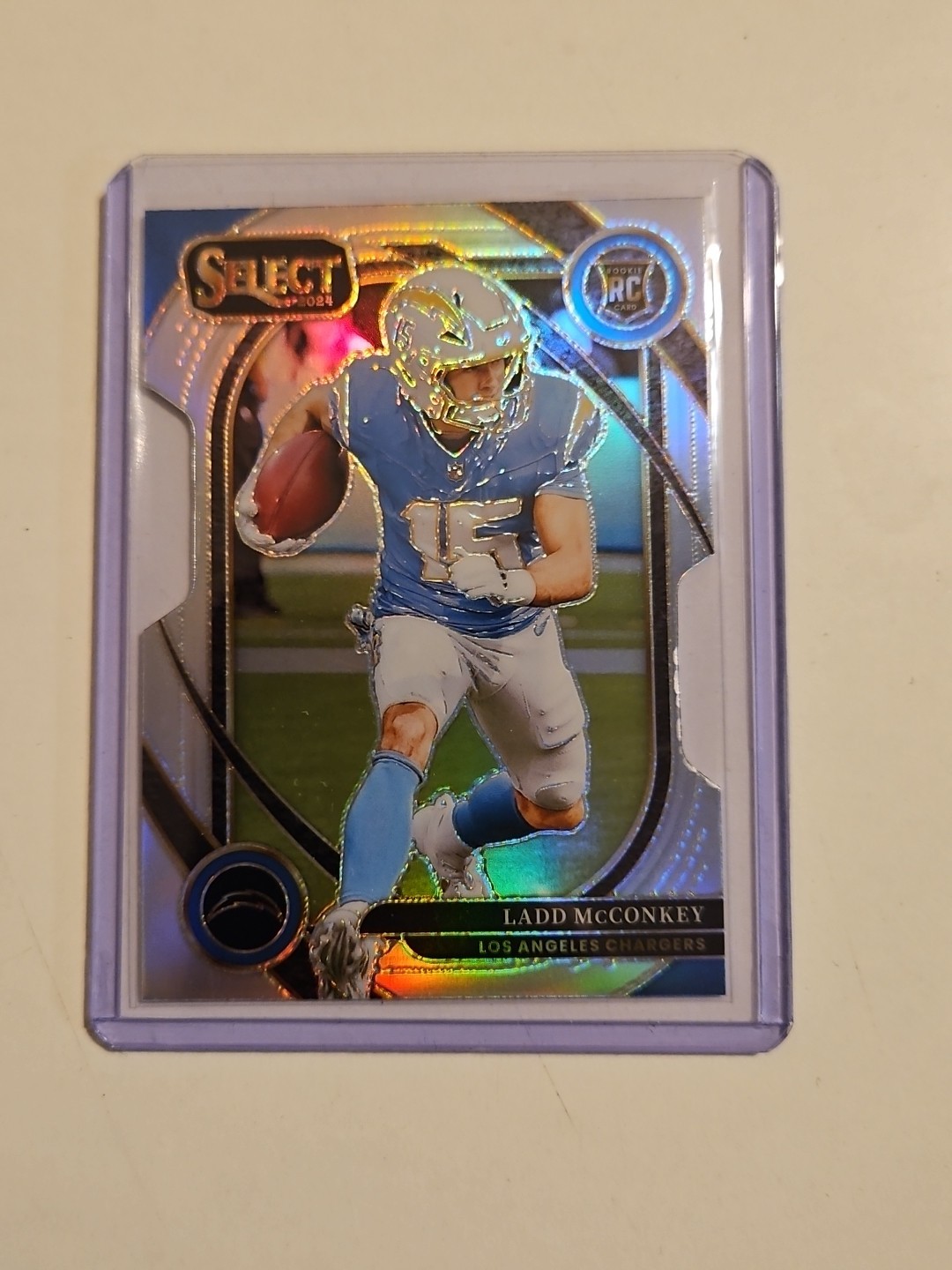 2024 Panini Select - Club Level Caleb Williams #216 Silver Prizm Die-Cut (RC)