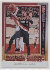 2019-20 Panini NBA Hoops Action Shots Damian Lillard #11 0fn0