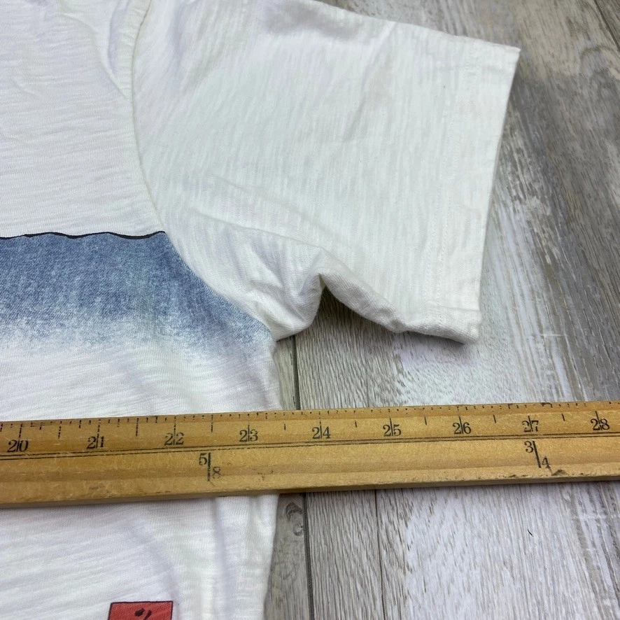 MFA Boston Uniqlo Ukiyo-e Mt. Fuji Shirt Mens 2XL White Museum Of Fine Art Men - Image 4 of 4