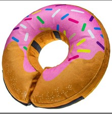 Inflatable Dog Cone Collar Alternative After Surgery, Neck Donut Collar - Large