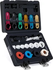 Master Quick Disconnect Tool Set, 25pc Line Disconnect Tool Kit for A/C Fuel &
