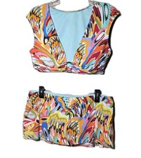 Bleu Rod Beattie Womens Size 12 Blue Break Th...