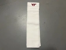 Virginia Tech Hokies Team Issued White Player Exclusive Game Towel Football QB
