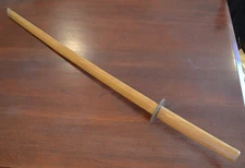 VINTAGE WOOD KATANA PRACTICE SWORD BOKKEN DAITO KATANA SAMURAI MARTIAL ARTS 35”