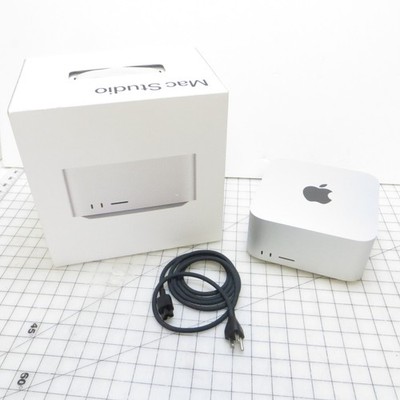 2023 Apple Mac Studio M2 Max 32GB RAM 512GB SSD Sonoma MQH73LL/A Computer w/ Box