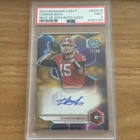 2023 Bowman Auto Carson Beck Auto Gold 11/50 PSA 9 Bowman Best | NFL DRAFT