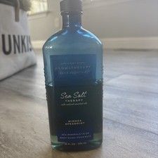 Bath  Body Works Aromatherapy Sea Salt Therapy Body Wash 10 Oz 60 Full