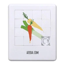 'Carrot Parsnip Leek' Sliding Puzzle (PZ00039534)