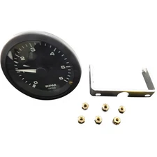 Sea Star Solutions Tachometer 6K Black. Premier Pro (62724P)