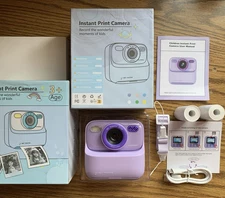 Kids Camera Instant Print Photo,Children Digital Camera Toys Gift with HD Video 