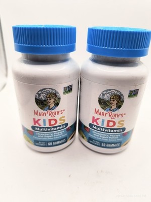 Mary Ruth's Kids Multivitamin Gummies 60 X2 - 4 Month Supp 120 Gummies Exp 7/27