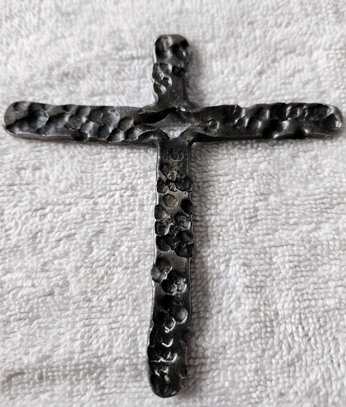 Hand Forged Cross HAS 993 On Back 
