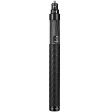 1.2m/3.9ft Carbon Fiber Extended Invisible Selfie Stick for Insta360 X5/X4 In...