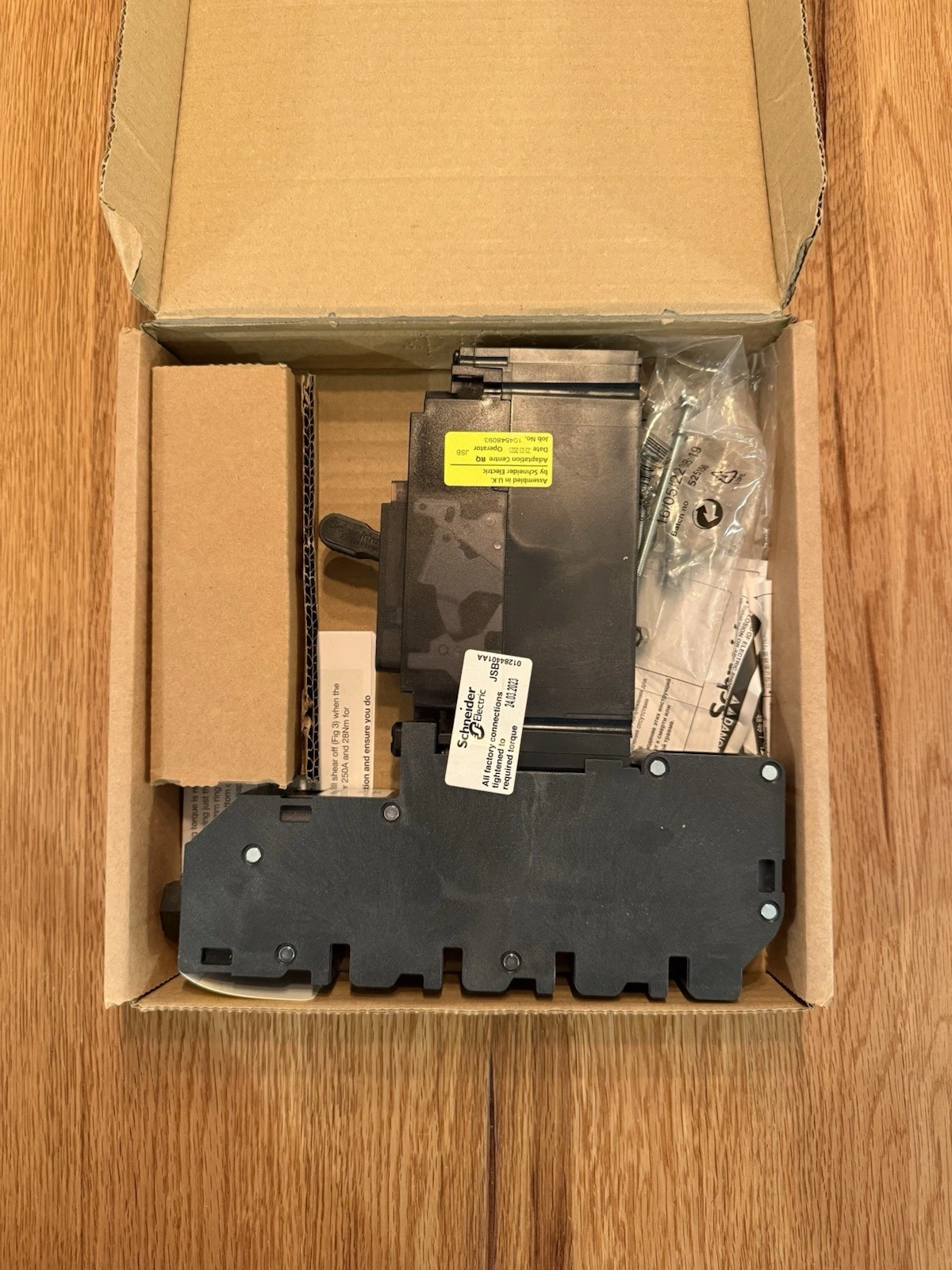 Schneider MCCB 80A 25kA Single Pole L1 PP40801L1 - Brand New Boxed