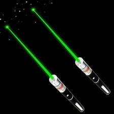 2pcs 5mw 532nm Green Laser Pointer Pen Visible Beam Light Lazer Power