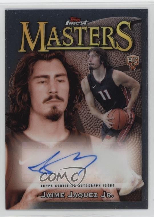 2023-24 Topps Finest Masters Auto Jaime Jaquez Jr #MA-JJ Rookie Auto RC 5i3
