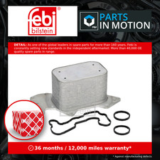 Oil Cooler fits AUDI Q7 4L 3.0D 06 to 10 059117021F 059117021H 059117021J Febi
