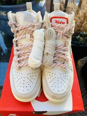 Size 7 - Nike Notre x Dunk High Light Orewood Brown BRAND  display picture 1