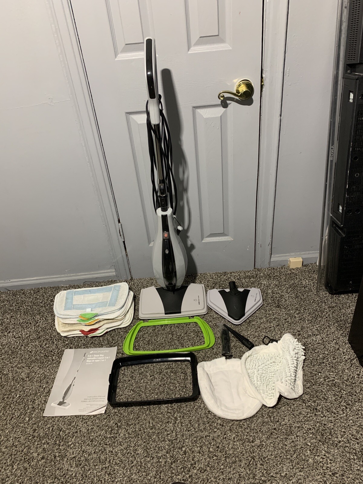 STEAM MOP Bionaire Star Elite Model SM03B With Attachments Preowned eBay