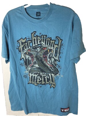 WWE Authentic Randy Orton Far Beyond Mercy RKO Wrestling Viper T-Shirt Size L