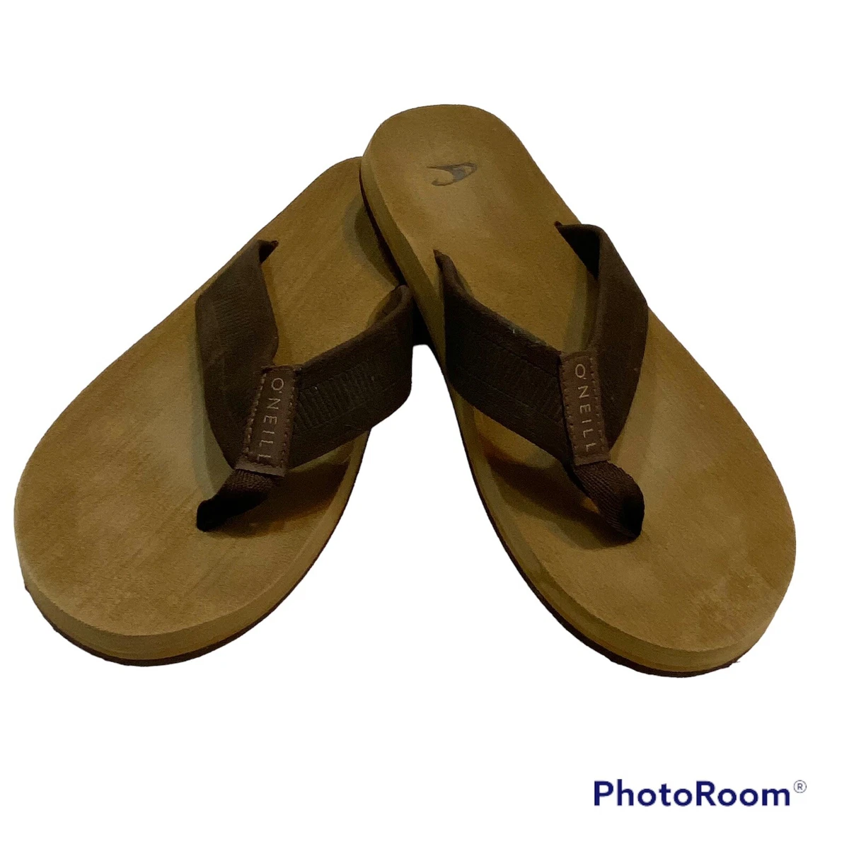 NWT Men’s O\'Neill Dark Brown FLIP FLOP Sandals SIZE 9 New O main image 3
