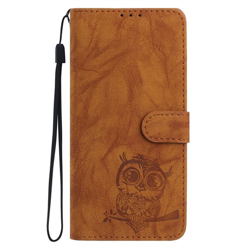 For Samsung S25 S24 S23 S22 S21 S20 S10 S10E Owl Pattern Wallet Case Phone Cover - Picture 17 of 18