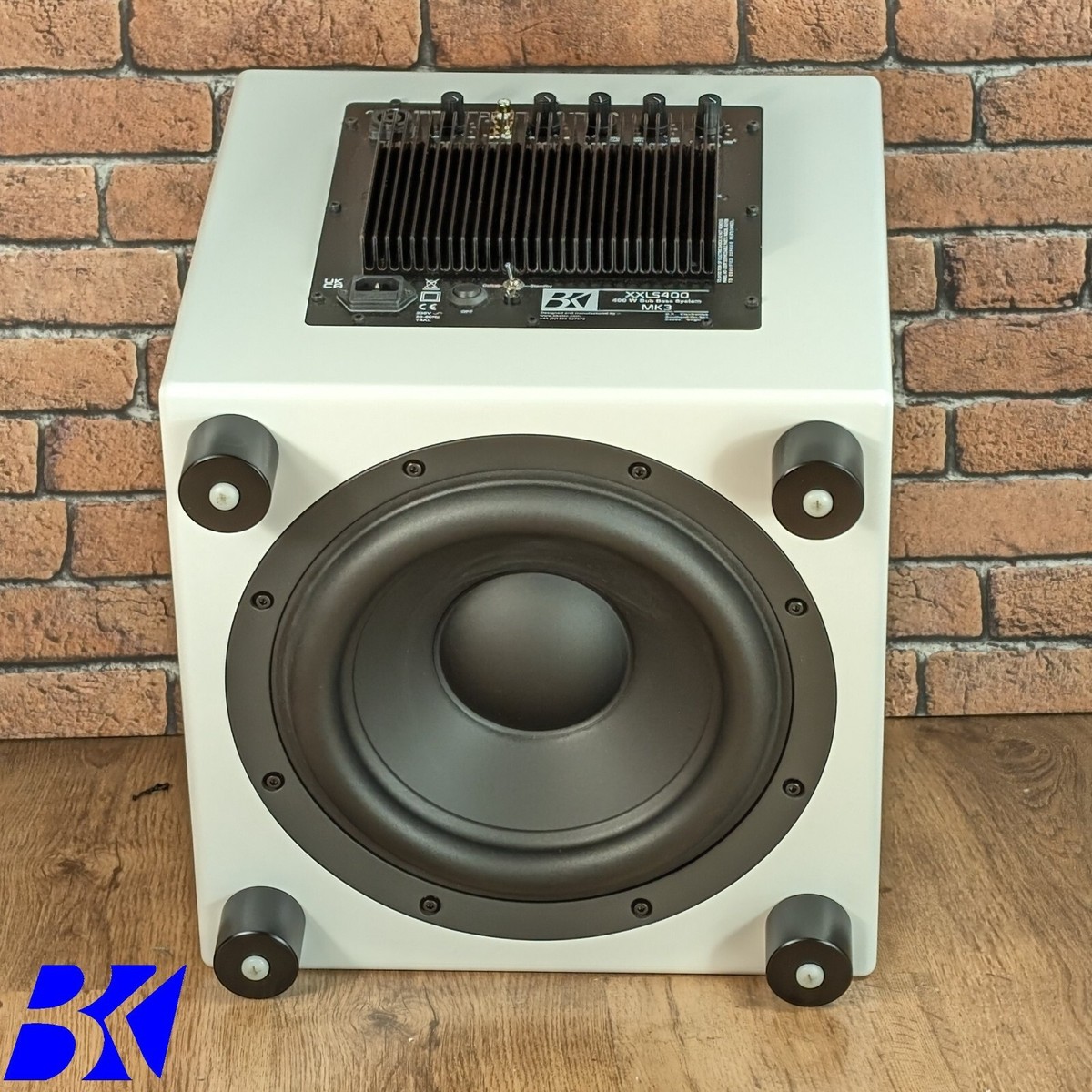 Bk Electronics Xxls400-df Subwoofer in Satin White for sale online - Main Image