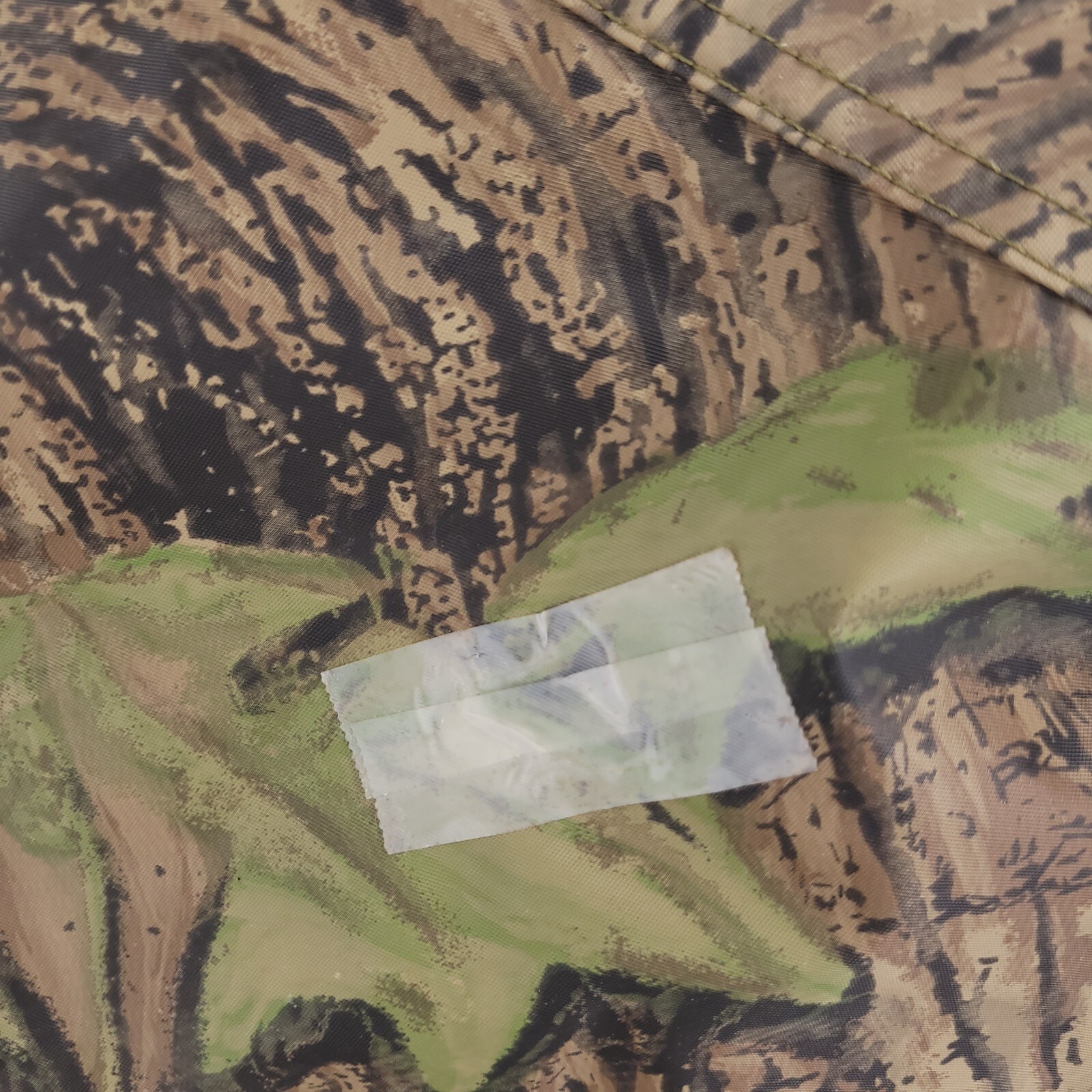 Stearns Jacket Mens Medium Camo Dry Wear Hunting Rain Polyvinyl