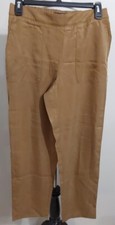  NWT Banana Republic Size 2 Brown Lyocell Pants With Elastic Waist 1y29