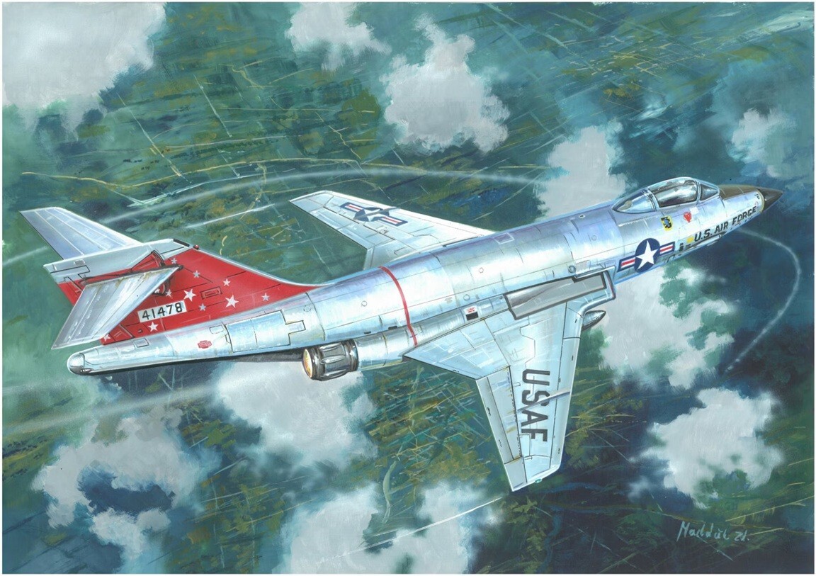 Valom 14440 1:144th scale McDonnell F-101A Voodoo