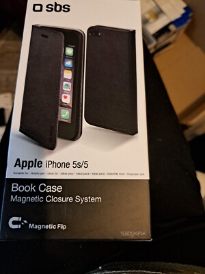 book case i phone 5s /5 neu schwarz