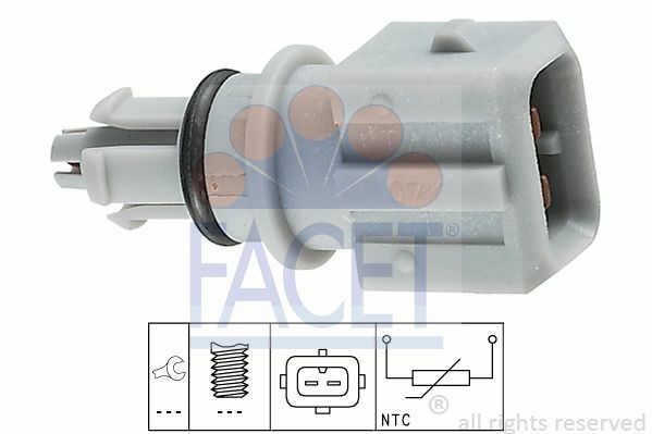 Facet Sensor,Ansauglufttemperatur FüR Citroen Saxo,Xsara; Nissan Kubistar-image