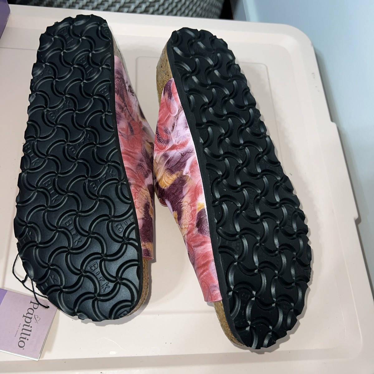papillio birkenstock Florida花柄22.5cm(35) Birkenstock Papillo Floral / Flower Florida Sandals EU 37