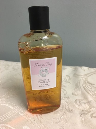  Mary Kay FAVORITE THINGS Kisses by Candlelight Body Soak 7.6 oz 90% full