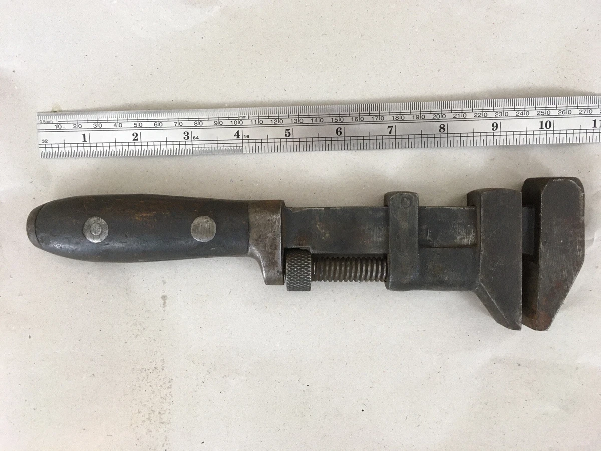 Antique Pexto Solid Bar Monkey Wrench eBay