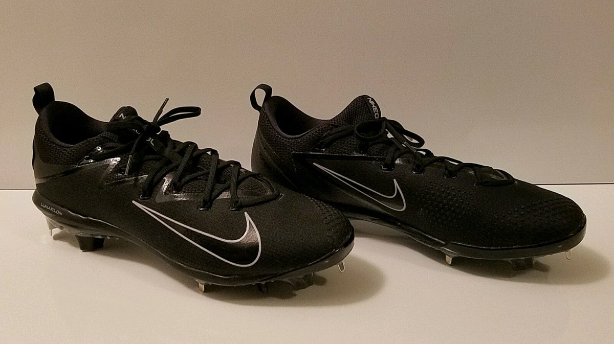 New Size 15, Nike Lunar Vapor Elite Men, Black Baseball 