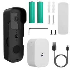 Wireless WiFi Smart Doorbell Intercom Video Camera Door Bell Chime Security Bell