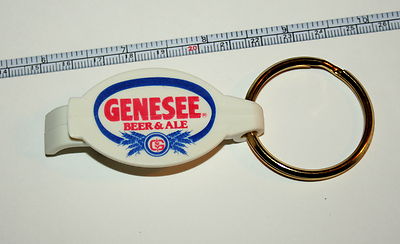 Genesee Beer & Ale Advertising Promo Bottle Opener Key Chain New NOS