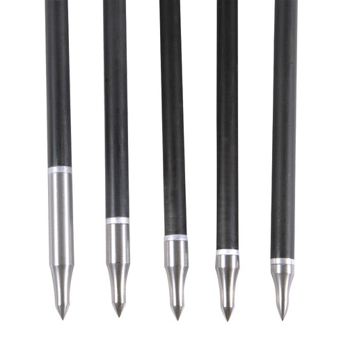 12X Arrowheads 75-300grain Archery Pure Steel Broadheads Points Tips Bow Target - Picture 7 of 11