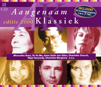 AANGENAAM KLASSIEK EDITIE 2000 NEW CD
