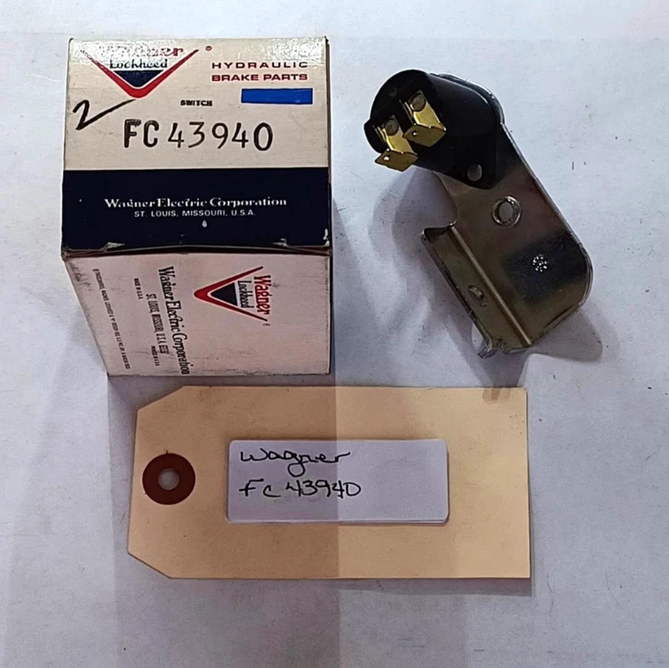 Переключатель стоп-сигнала Wagner FC43940 подходит для Oldsmobile '88 '98 с ручными тормозами 1959 - Изображение 4 из 4