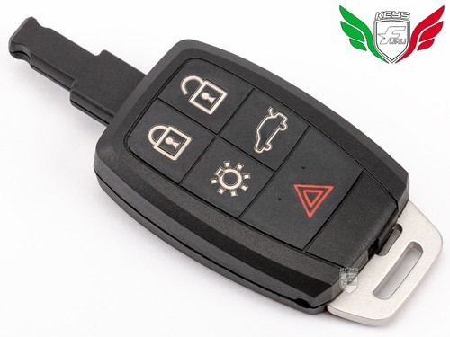 REMOTO LLAVE FUNDA MANDO CARCASA PARA VOLVO V50 V70 C30 5 PULSADOR |