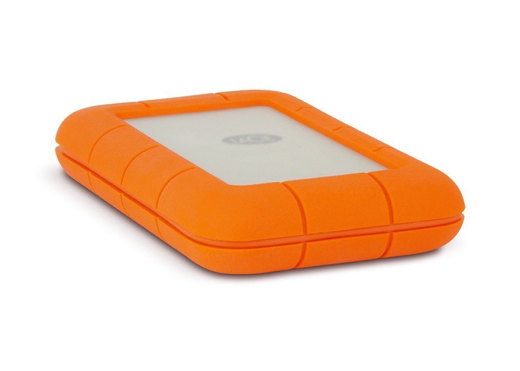 LaCie Rugged Thunderbolt External Hard Drive 500GB SSD USB 3.0