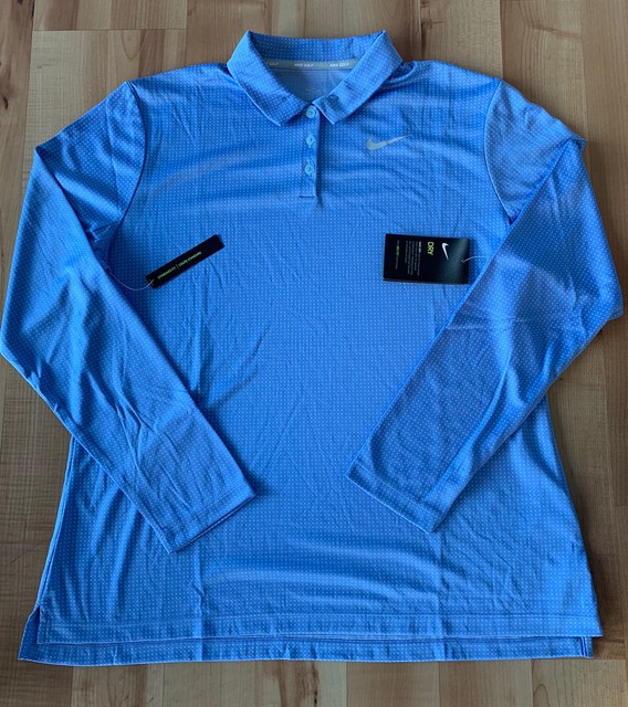 nike long sleeve golf polo